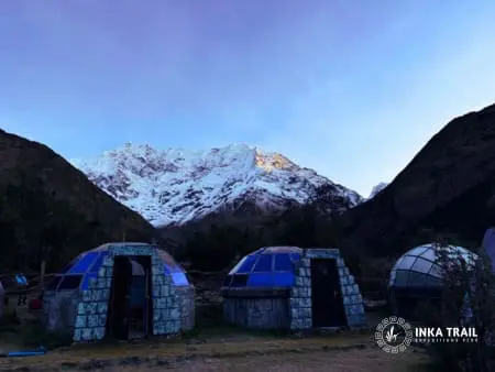 Sky domes at Salkantay