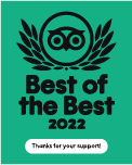 Trip Advisor Travelers choice 2022